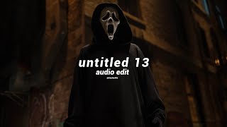 Untitled 13  audio edit [upl. by Adriane]