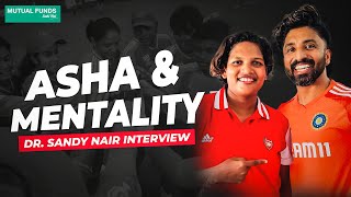 Asha Sobhana and her incredible mindset  Dr Sandy Nair Interview  T20 World Cup 2024 [upl. by Alston]