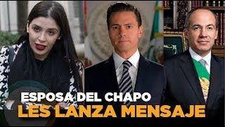 Esposa del Chapo escribe mensaje a Peña Nieto y Calderón JuicioChapo [upl. by Madoc]