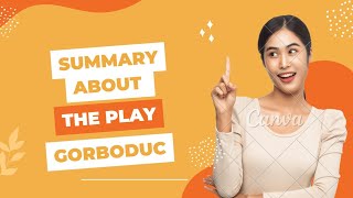 Summary of the play GORBODUC [upl. by Huai]