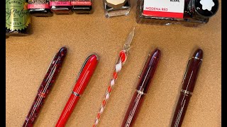 Valentines Day Fountain Pen Review gift ideas and a chat [upl. by Etterraj380]