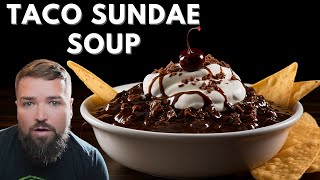 TACO SUNDAE SOUP RECIPE  DID CHATGPT JUST CREATE THE NEXT BIG DINNER RECIPE [upl. by Aivil]