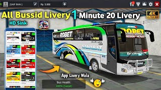 How to HD All Bussid Livery in Sink For Bus Simulator Indonesia 😱 [upl. by Theda]