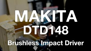 Makita DTD148 18v Cordless Brushless Impact Driver  ITS [upl. by Tupler928]