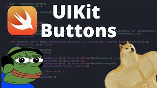 How to Create a Button in UIKit Swift [upl. by Nonnaihr517]