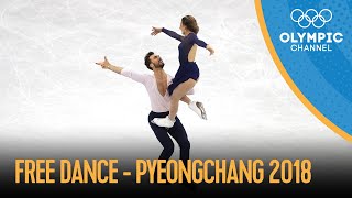 Figure Skating  Ice Dancing  Free Dance  PyeongChang 2018 Replays [upl. by Ahsennek]