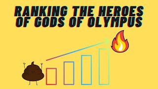 Gods of Olympus Heroes Ranked Watch till the end to see who I think is the best [upl. by Ffej]