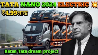 Finally New Tata Nano Electric Car Price 499LAKH and Launch Date All Specification [upl. by Pisarik599]