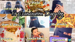 1st Examination Day vlog📖☕️😌potato fried recipe🍲Full routine during examinations😩🫶🏻🦄 [upl. by Barclay]