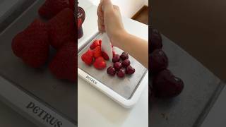 Make frozen yogurt with me asmr food asmrfood yogurt healthyfood satisfying shorts [upl. by Comras906]