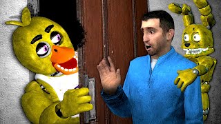 FNAF ANIMATRONICS IN AN ASYLUM  Gmod Hide and Seek [upl. by Anjali]