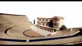 Teatro greco di Siracusa ricostruzione 3d video [upl. by Fleurette]