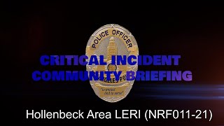 Hollenbeck Area LERI 31421 NRF01121 [upl. by Manara]