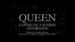 Queen  Lazing On A Sunday Afternoon Official Lyric Video [upl. by Ylla]