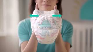 Pampers  Diapers  Vive Activo y Libre  Commercial Ad Creative  United States  2022 [upl. by Ardnak]