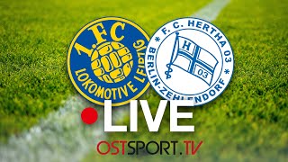 LIVE 1 FC Lok Leipzig vs Hertha 03 Zehlendorf  Regionalliga Nordost  SP13 [upl. by Samuella280]