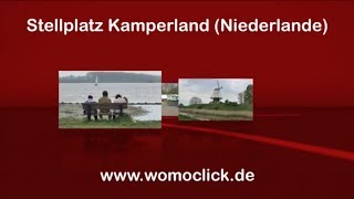 Wohnmobil  Stellplatz Camperpark Zeeland Kamperland Niederlande  womoclickde [upl. by Moses]