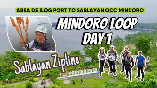 MINDORO LOOPSABLAYAN ZIPLINE DAY 1 [upl. by Sayre724]