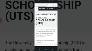 University of Twente Scholarships in Netherlands 20252026 Funded [upl. by Albrecht]