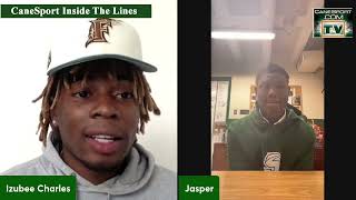 CaneSports Inside The Lines Get to know Miami threestar RB target Jasper Parker [upl. by Osugi]