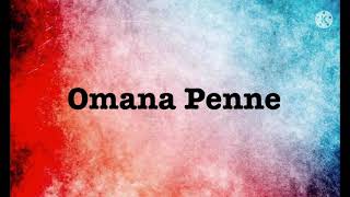 Omana Penne song lyrics song by Benny Dayal and Kalyani Menon [upl. by Sparrow177]