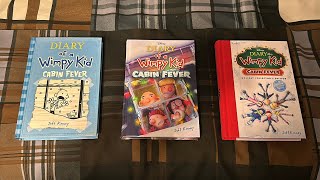 Three Different Editions of Diary of a Wimpy Kid Cabin Fever [upl. by Atneuqal]