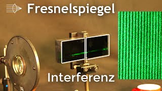 Interferenz am Fresnelspiegel [upl. by Ennalyrehc277]