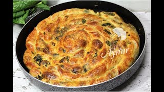 Türkisches Börek Rezept mit Spinat und Schafskäse [upl. by Kila]