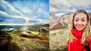 HELM CRAG  A Solo Hike From Grasmere  Lake District National Park [upl. by Ahsan991]