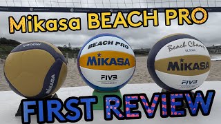 New Mikasa Beach Pro Volleyball Review [upl. by Takashi]