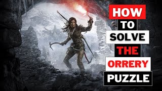 How to solve the orrery puzzle  Rise of the Tomb Raider [upl. by Acireit674]