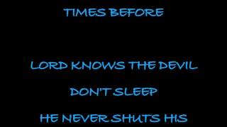 Brantley Gilbert  The Devil Dont Sleep Full HD Song Lyrics [upl. by Llerahs]