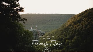 Northwest Arkansas Elopement Teaser  They Hiked to their Favorite Spot Before Sunrise [upl. by Ynnel]