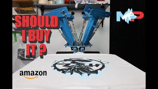 THE FAMOUS AMAZON SCREEN PRINTING PRESS [upl. by Hemminger]