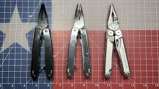 Leatherman Wave vs Victorinox MX Clip vs Victorinox MXBS [upl. by Gerge]