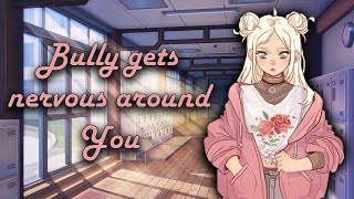 quotIll Sue Youquot  Bully gets Nervous around You ASMR Roleplay F4A Enemies to Lovers Tsundere [upl. by Nanek837]