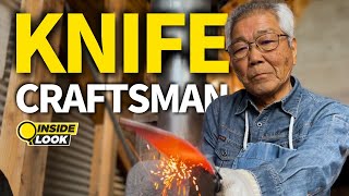 Inside Look at Daily Life of the Japanese knife maker who carry on the 450 year old tradition [upl. by Farris]