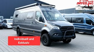 Neuer individueller premium Offroad Camper von TRM VAN auf Allrad Sprinter🔥Starker 4x4 OffroadVan 😎 [upl. by Wiersma644]