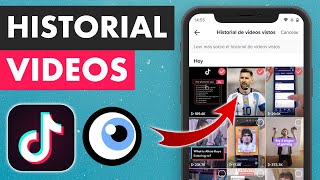 CÓMO VER Y BORRAR EL HISTORIAL DE TIKTOK ⚡️ [upl. by Ima]