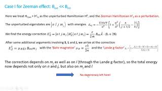 PHYS 390 Class 21 Zeeman effect and hyperfine structure [upl. by Ennaisoj]