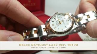 Rolex datejust Lady 79173 [upl. by Brittni]