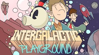 INTERGALACTIC PLAYGROUND flipaclipfilmfestival animación flipaclip drawing [upl. by Acinaj]