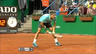 Roger Federer vs Jarkko Nieminen Highlights HD 1080i ISTANBUL 2015 [upl. by Fortunio476]