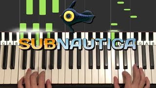 Subnautica  Abandoned Ship Piano Tutorial Lesson [upl. by Acilegna]