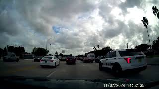 driving in hialeah florida [upl. by Nosirb]