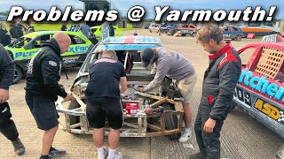 Racing Isnt Always Plain Sailing 1300cc Stockcars  Yarmouth [upl. by Caves394]