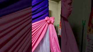 DIY BACKDROP DESIGN IDEAS BACKDROP DESIGN TUTORIAL diy backdropdesign [upl. by Giles]