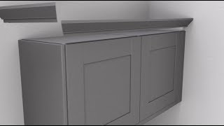 Wren Kitchens How to fit a kitchen cornice Kitchen installation guide [upl. by Siva]