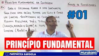 FÁCIL e RÁPIDO  PRINCÍPIO FUNDAMENTAL DA CONTAGEM 01 [upl. by Harad]