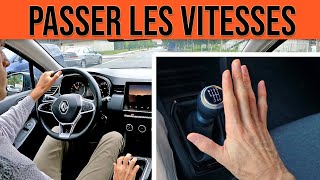 MONTER ET RÉTROGRADER LES VITESSES  Permis 2023 [upl. by Muriel]